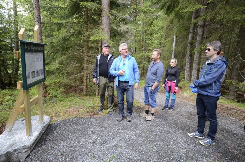 Opning av kulturstien 2016